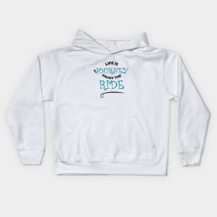 life is a journey Kids Hoodie